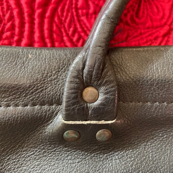 Genuine leather non branded portfolio - Picture 3 of 16